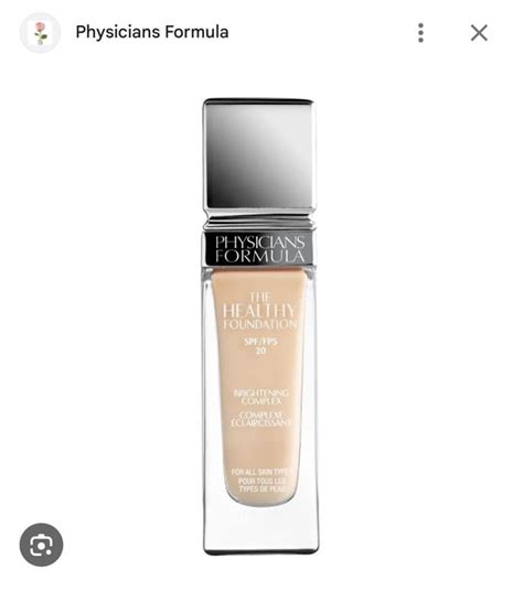 physicians formula healthy foundation dupe